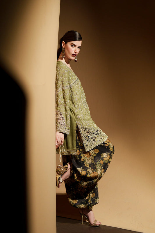 EMBROIDERED SUIT (E1140/104/121)