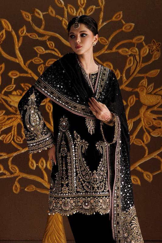 IV-90 Embroidered Velvet