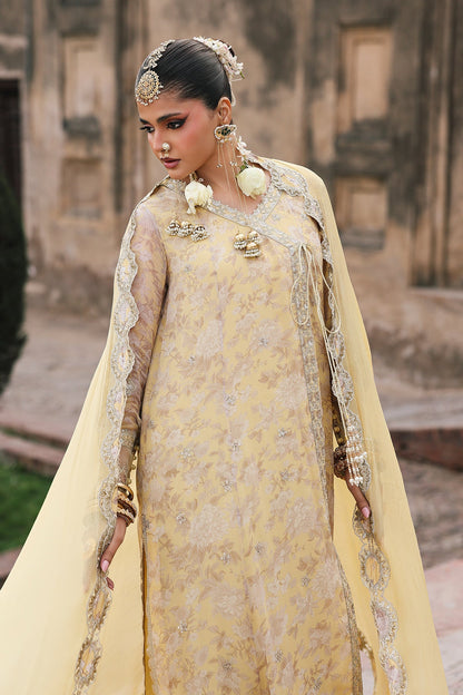 3-Pc Unstitched Embroidered Printed Chiffon Collection VSL6-13