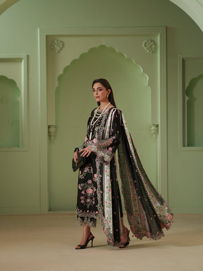 D-112-B | 3 PC Luxury Lawn