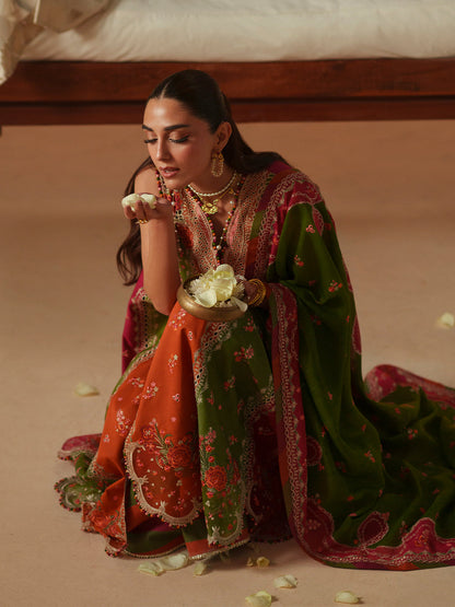D-114-B | 3 PC Luxury Lawn