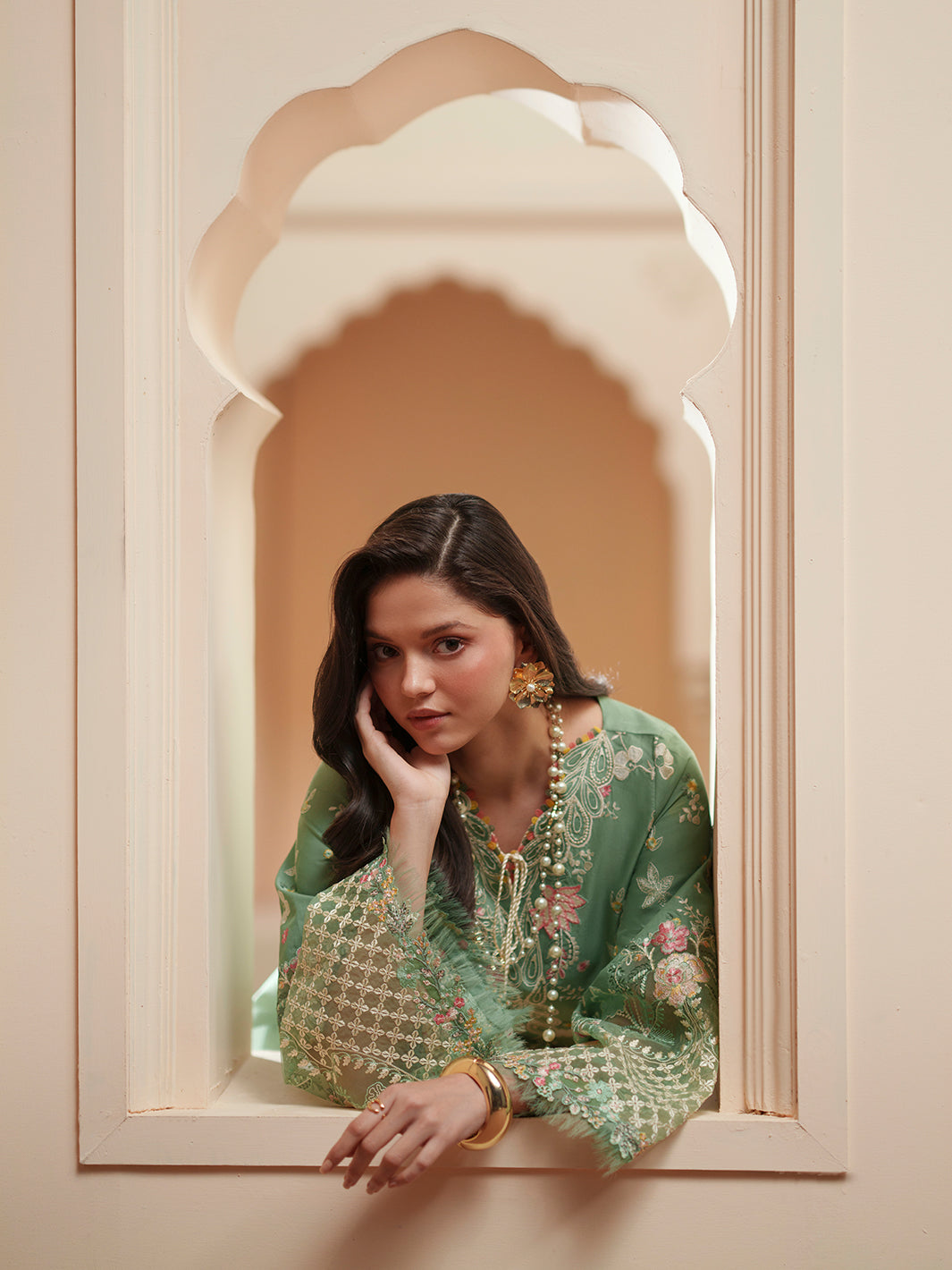 D-117-A | 3 PC Luxury Lawn