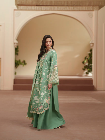 D-117-A | 3 PC Luxury Lawn