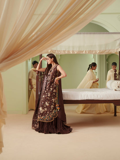D-117-B | 3 PC Luxury Lawn