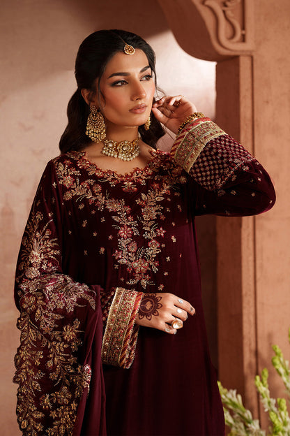 IV-55 Embroidered Velvet