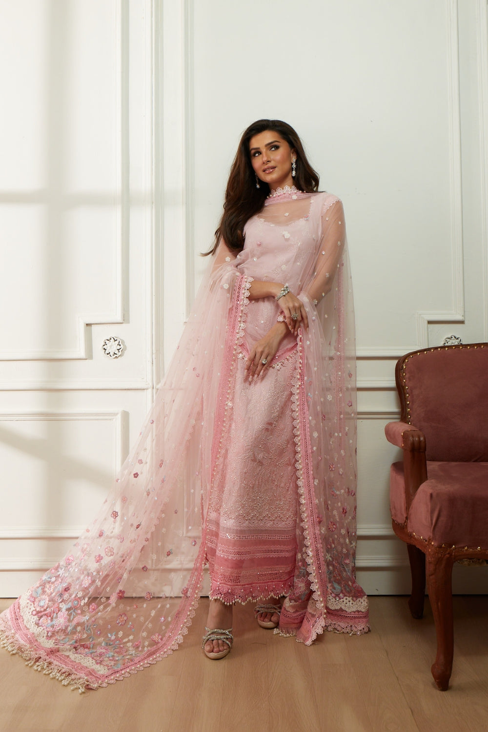 Design 7B Luxury Lawn Eid Edition 2026 Unstitched