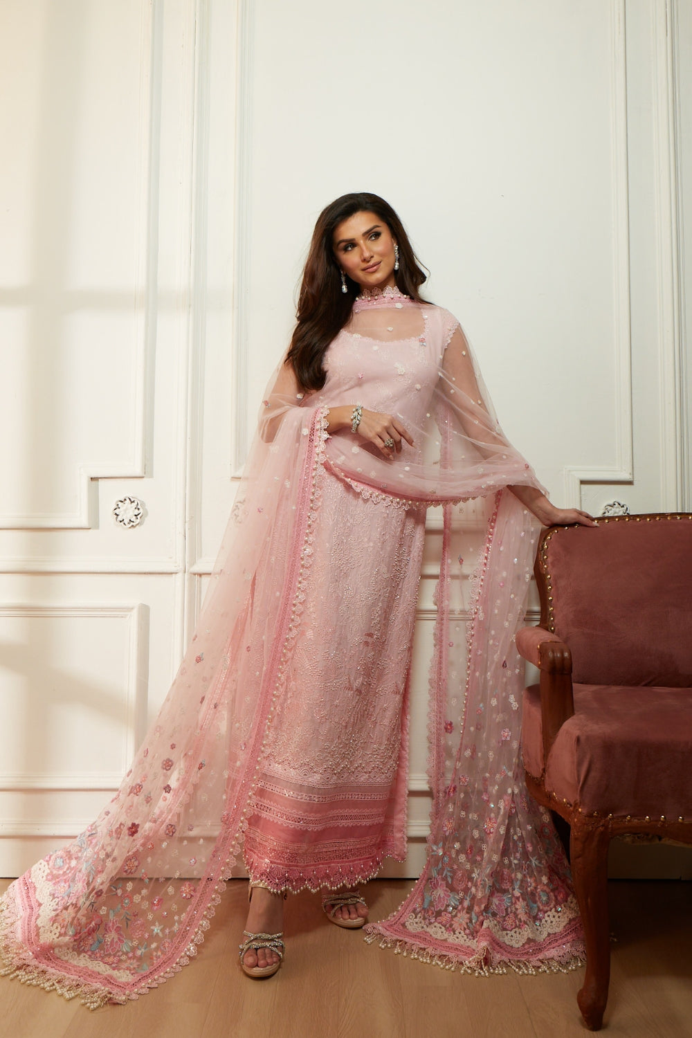 Design 7B Luxury Lawn Eid Edition 2026 Unstitched