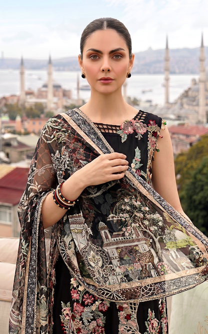 Smoke Pearl (SL26-08) | 3pcs Embroidered Unstitched Summer