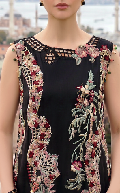 Smoke Pearl (SL26-08) | 3pcs Embroidered Unstitched Summer