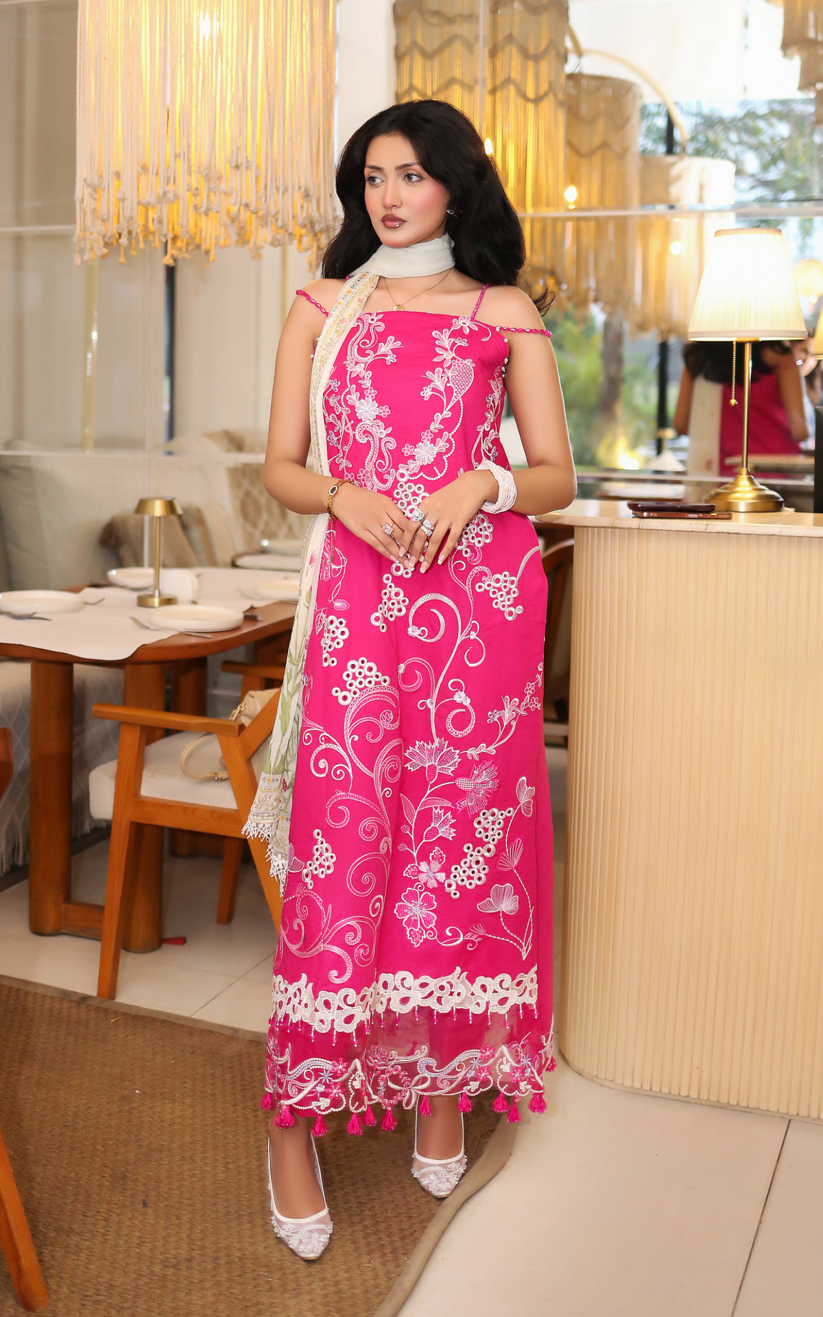 Fuchsia Allure (SL26-09) | 3pcs Embroidered Unstitched Summer