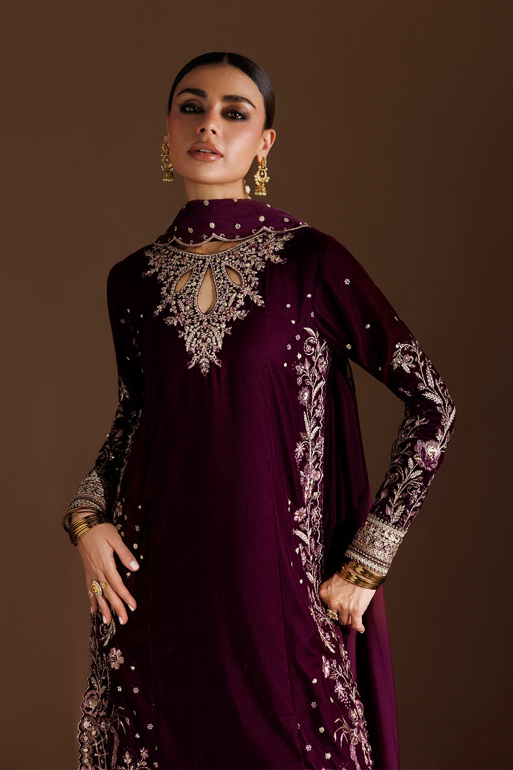 IV-91 Dyed Plain Velvet