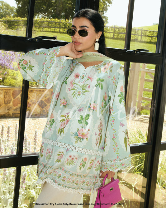 Hibiscus Dupatta