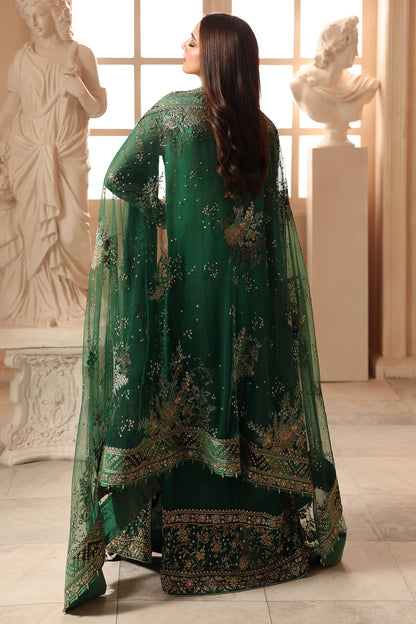 3-PC Unstitched Embroidered Luxury Chiffon DJW6-03