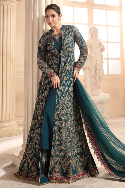 3-PC Unstitched Embroidered Luxury Chiffon DJW6-05