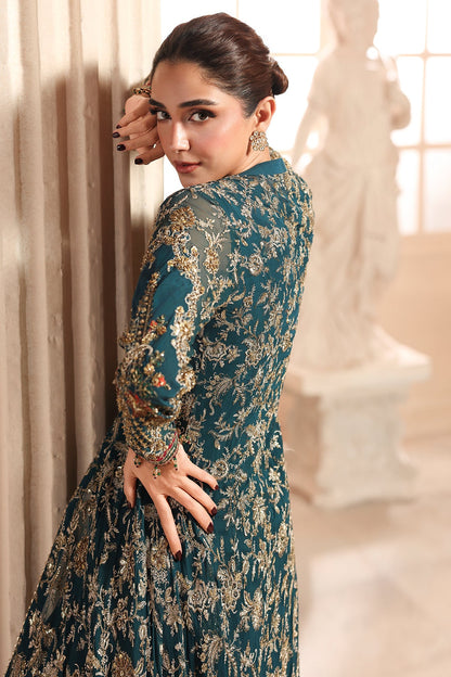 3-PC Unstitched Embroidered Luxury Chiffon DJW6-05